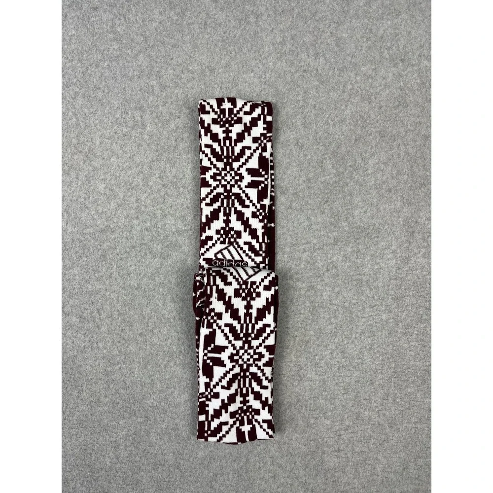 Missouri State University Bears Soccer Socks Womens Maroon Adidas All Over Print - Picture 3 of 4